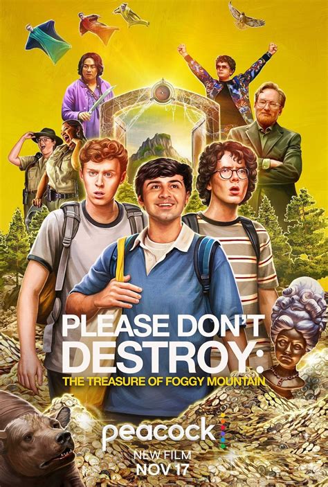 When three friends who live together realize that they don't like their life trajectory, they set off to find a gold treasure that is rumored to be buried in the nearby mountain. ... The Treasure of Foggy Mountain (2023) ← Back to main. Cast 28. Martin Herlihy. Martin John Higgins. John Ben Marshall. Ben Conan O'Brien. Farley ...